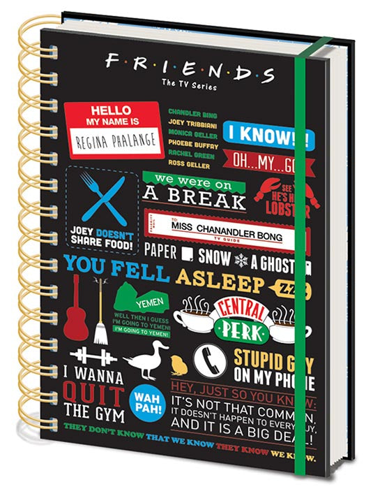 A5 Friends Infographic Agenda