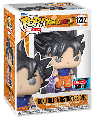 FUNKO POPS Dragon Ball Super Goku (Ultra Instinct-Sign) 1232
