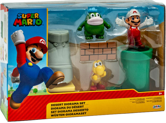 Super Mario Desert Diorama Set 5pcs