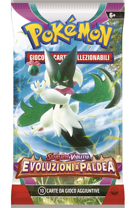 Pokemon-Karten Scarlet und Violet 02 Evolution Paldea (Umschlag)