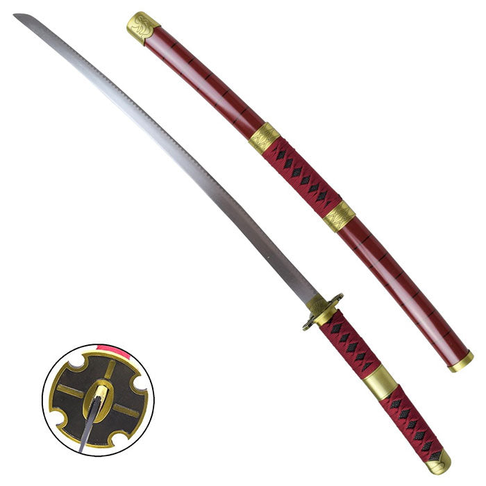 Ungeschärftes Katana One Piece Sandai Kitetsu