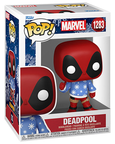 FUNKO POP Holiday Marvel Deadpool Bobble 1283