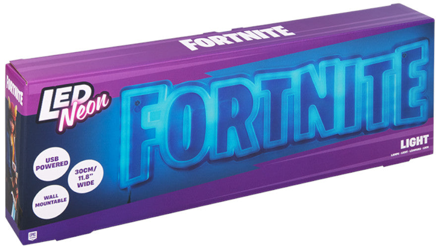 Paladone Lampada Neon da Muro Fortnite