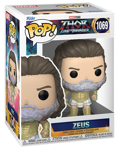 FUNKO POP Thor Love and Thunder Zeus 1069