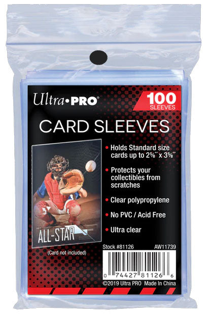 ULTRA PRO Transparente Softbeutel 100 Stück