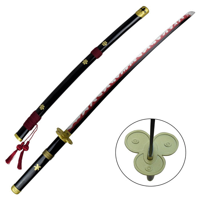 One Piece Emna Black V2 Ungeschärftes Katana