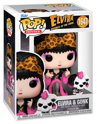 FUNKO POP Elvira: Herrin der Dunkelheit Elvira & Gonk 1647