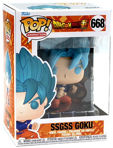 FUNKO POP Dragon Ball Super Goku Super Saiyan Blue 668