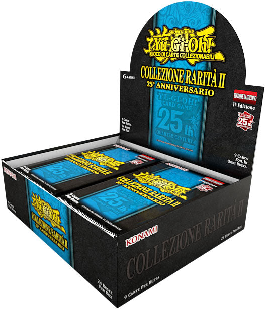 YUGI Rarity Collection II 25. Jubiläumsbox 24 Booster
