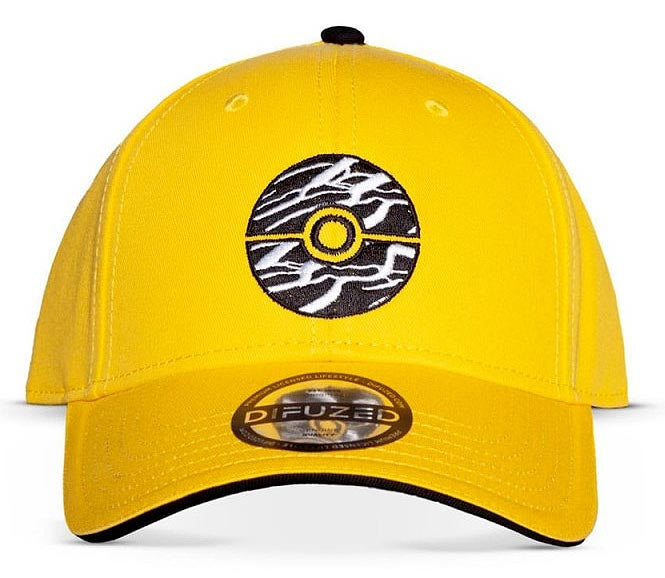 Pokemon Pokeball Gelbe Kappe