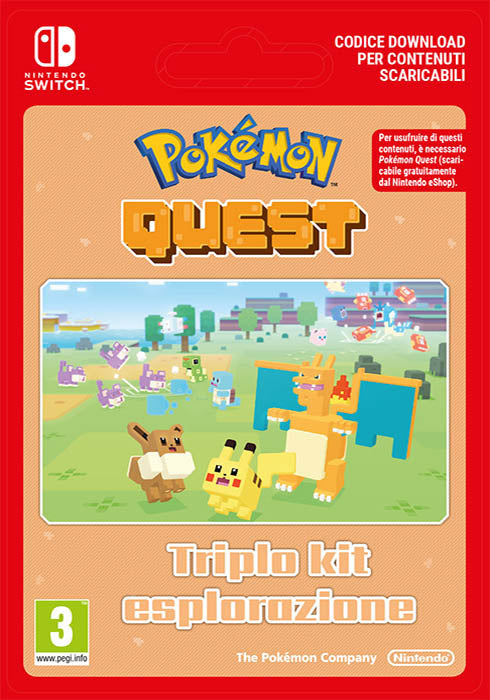 PKM QUEST Triplo Kit Esploraz. DLC SWI-0