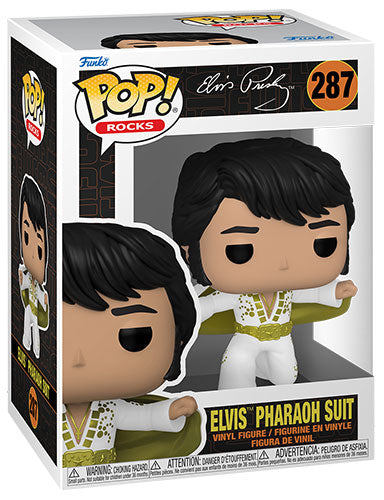 FUNKO POP Rocks Elvis Presley Pharaoh Suit 287