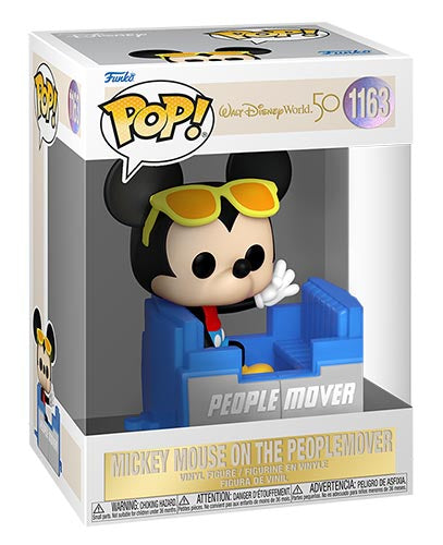 FUNKO POP WDW 50th Mickey Mouse on the PeopleMover 1163