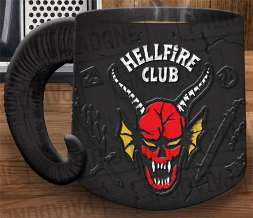 Paladone Tazza Stranger Things Hellfire Club Black