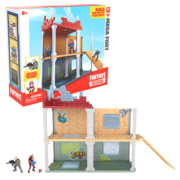 Fortnite Mega Fort + 2 Personaggi