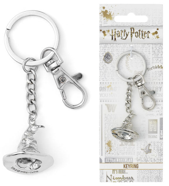 Portachiavi Harry Potter Cappello Parlante Silver