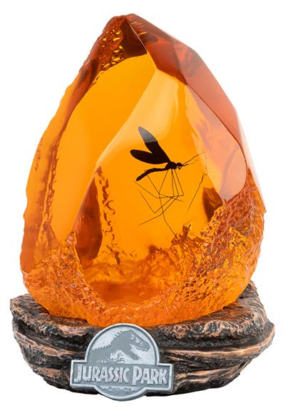 Bernsteinlampe „Jurassic Park“