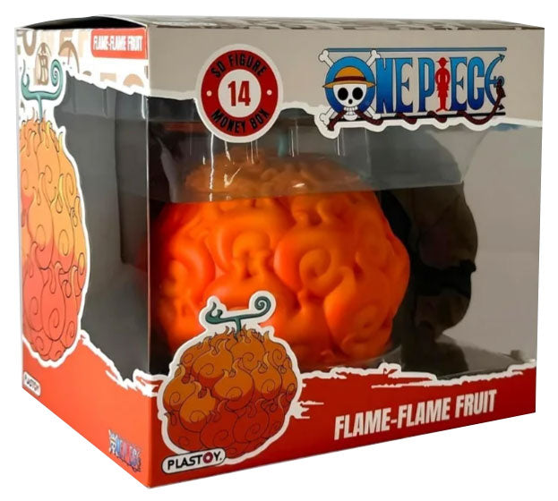 PLASTOY Salvadanaio One Piece Devil Fruit Mera Mera