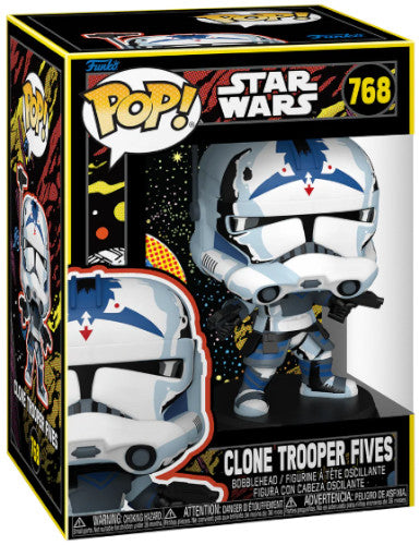 FUNKO POP Star Wars Clone Trooper Fives (Retro) 768
