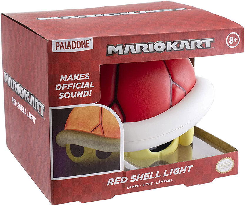 Paladone Super Mario Lampe Rote Muschel Mario Kart