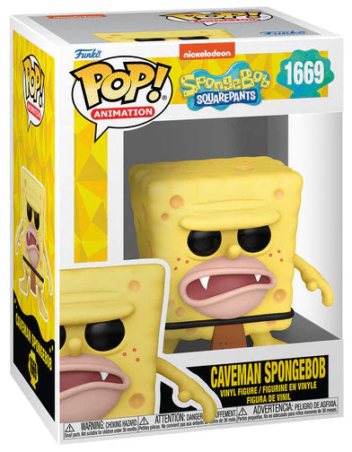 FUNKO POP SpongeBob 25th Caveman SpongeBob 1669