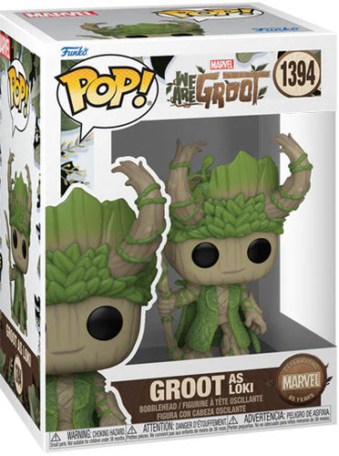 FUNKO POP Marvel 85th We Are Groot as Loki 1394