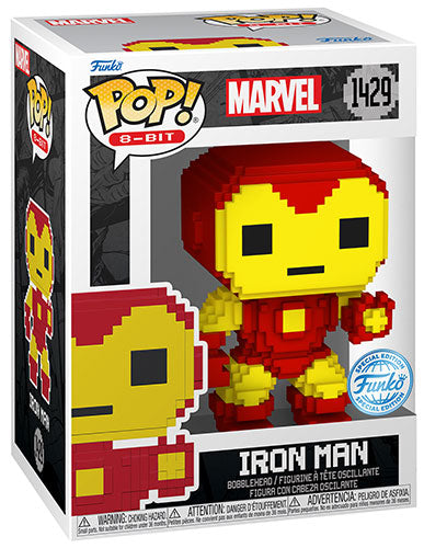 FUNKO POP Marvel 8-Bit Iron Man Wackelfigur 1429
