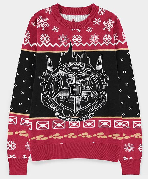 Harry Potter Weihnachtspullover XL