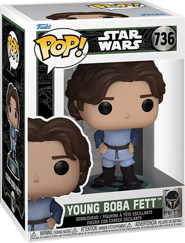 FUNKO POP Star Wars Fett Legacy Young Boba Fett 736