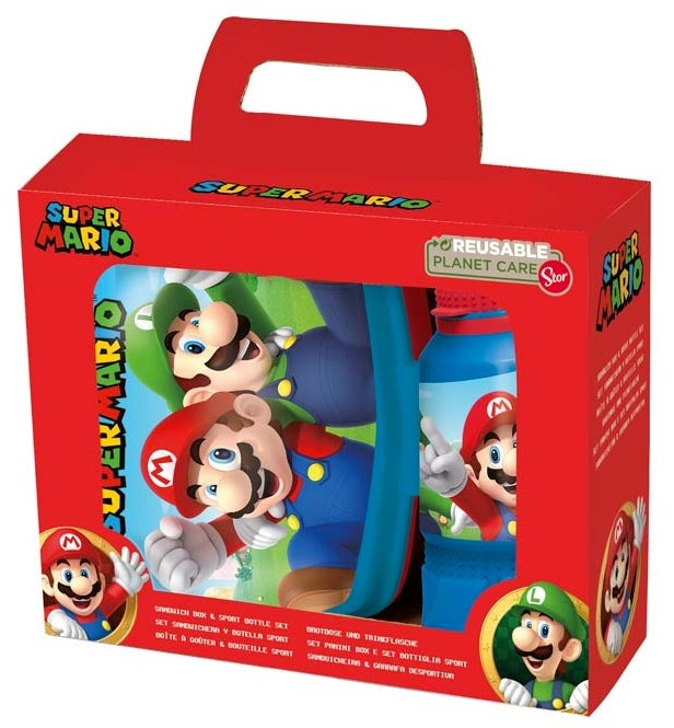 Gift Set 2 in 1 Merenda Super Mario