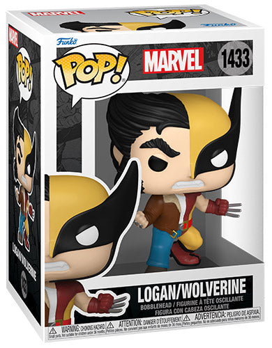 FUNKO POP Marvel Split Logan/Wolverine 1433