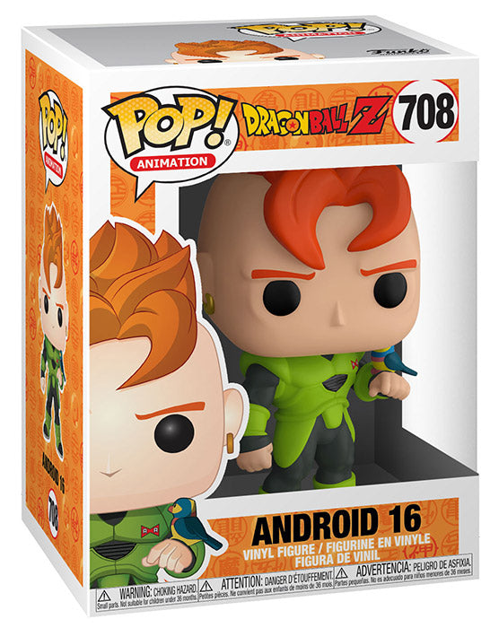 FUNKO POP Dragon Ball Z Android 16 708