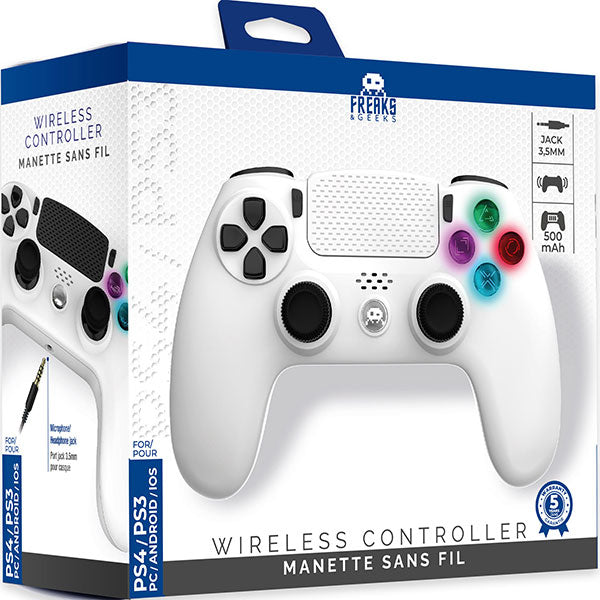 FREAKS PS4 Wireless Controller Weiß V2