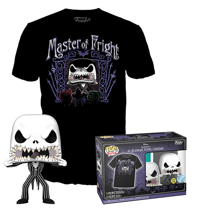 FUNKO TEE+POP Nightmare BC Jack XL