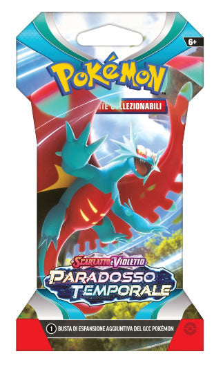 Pokemon ITA Paradosso Temporale 1 Busta Paper Sleeve