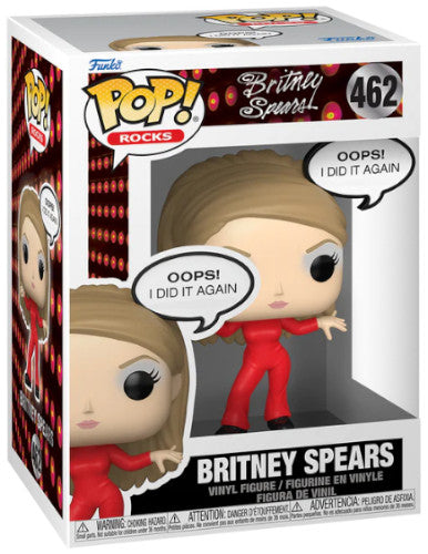 FUNKO POP Rocks Britney Spears (Oops!... I Did It Again) 462