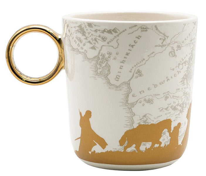 Tazza 3D Il Signore degli Anelli Fellowship of the Ring