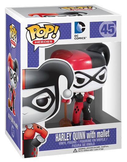 FUNKO POP Harley Quinn w/Mallet 45