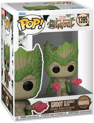 FUNKO POP Marvel 85th We Are Groot as Scarlet Witch 1395