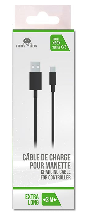 FREAKS XBX USB-A auf USB-C Ladekabel 3m