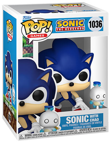 FUNKO POP Sonic the Hedgehog w/Hero Chao 1036