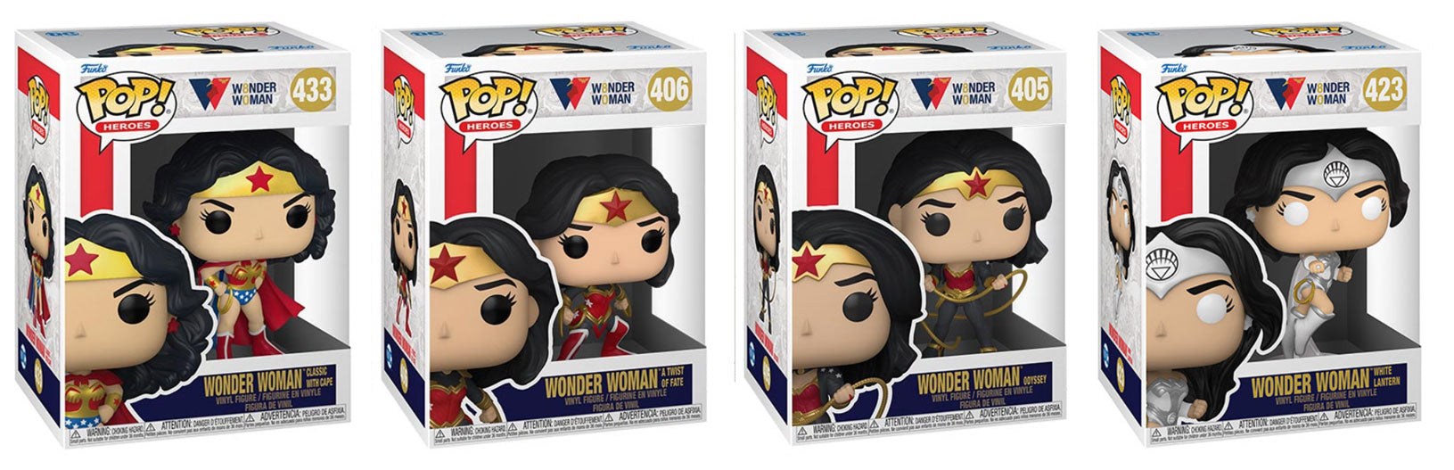 FUNKO POP ASSORTIMENTO Wonder Woman 80th