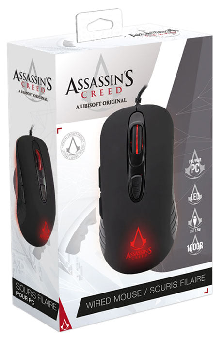 FREAKS PC-Maus, kabelgebunden, Assassin's Creed Logo