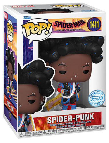 FUNKO POP Spider-Man The Spider-Verse Spider-Punk 1411