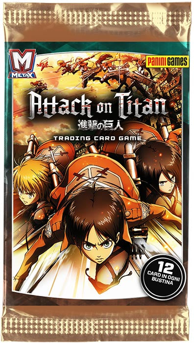 Attack on Titan Karte 1 Umschlag