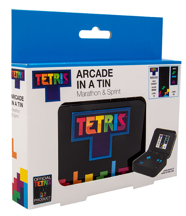 Tetris Arcade in einer Dose