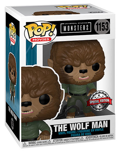 FUNKO POP Monsters Universal The Wolf Man 1153