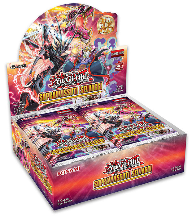 YUGI Sopravvissuti Selvaggi Box 24 Buste