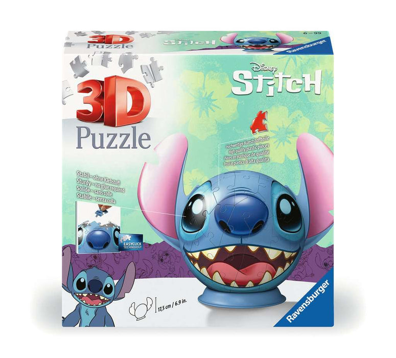 Puzzle 3D 72pz Disney Stitch Ball-0