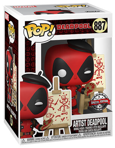FUNKO POP Deadpool 30th Artist Deadpool 887
